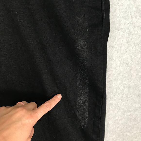 Old Navy Jeans Womens Plus Size 28 Black Kicker Bootcut Stretch Capsule READ - Picture 12 of 12